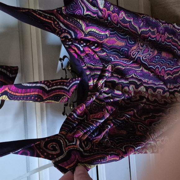 NWT Lori M Halter Style Maxi Dress - Picture 5 of 5